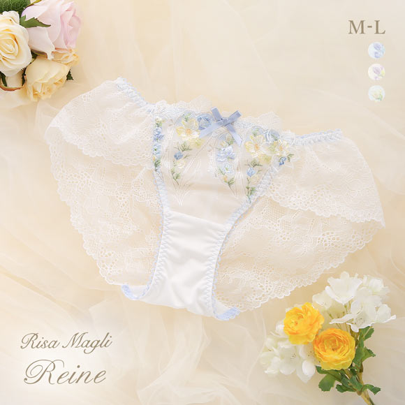 リサマリ レーヌ フロリタ レースショーツ バックレース Risa Magli Reine
