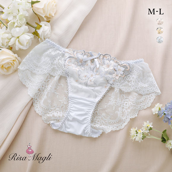 リサマリ アイシャ レースショーツ バックレース Risa Magli