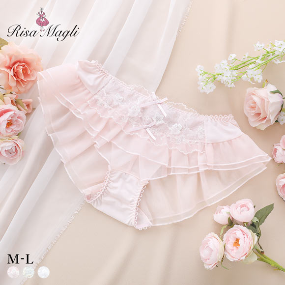 リサマリ フリート フレア ショーツ バックレース Risa Magli