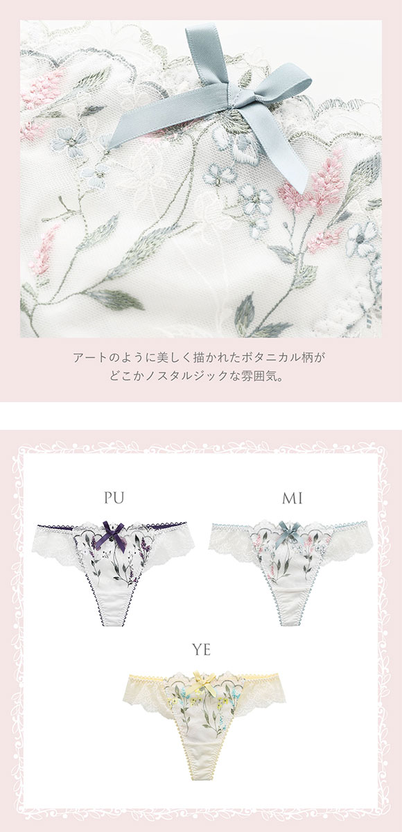 リサマリ Risa Magli アンジュ Tバック ショーツ タンガ ソング バックレース 単品