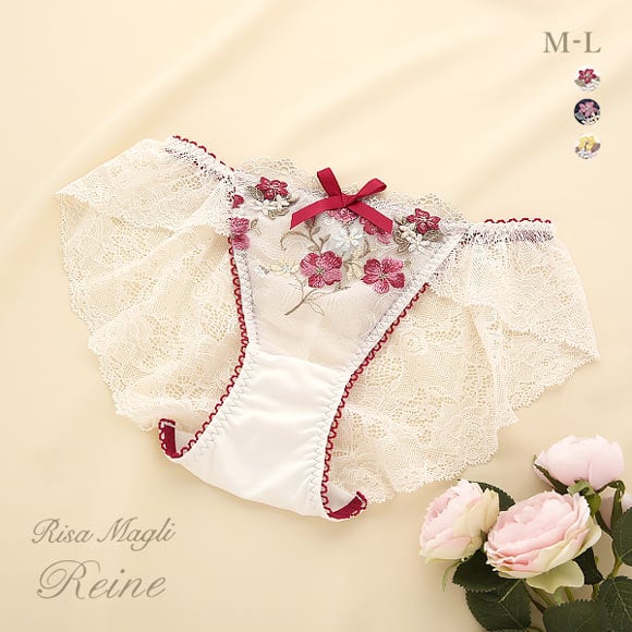 リサマリ Risa Magli レーヌ Reine アン・マリー バックレース スタンダード ショーツ 単品