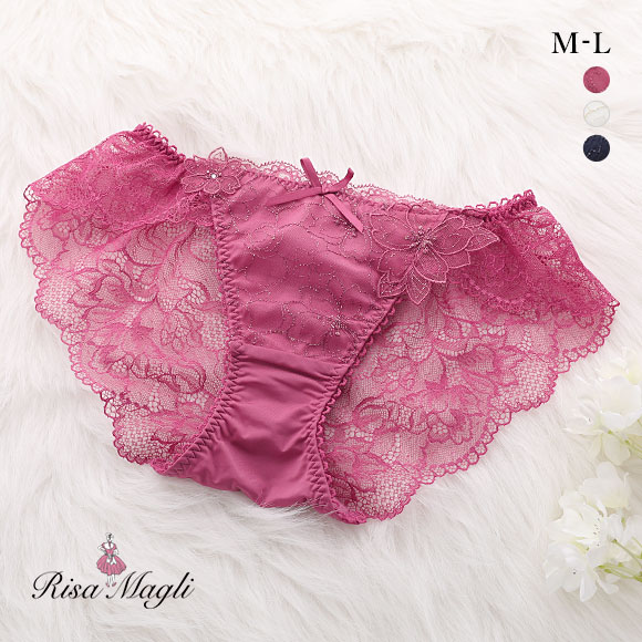 リサマリ Risa Magli ジョエル レースショーツ ノーマル バックレース 単品