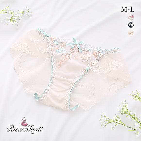 リサマリ Risa Magli イレーヌ レースショーツ バックレース 単品