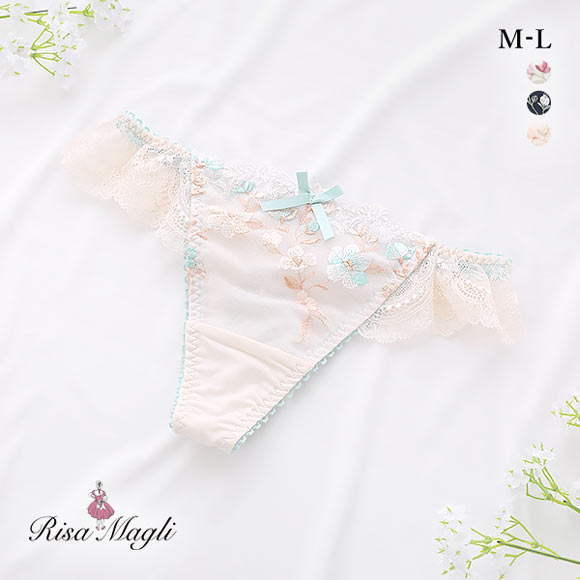 リサマリ Risa Magli イレーヌ Tバック ショーツ タンガ ソング ML