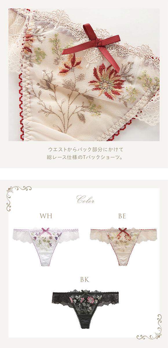 リサマリ Risa Magli レーヌ Reine フレデリカ ショーツ Tバック 単品