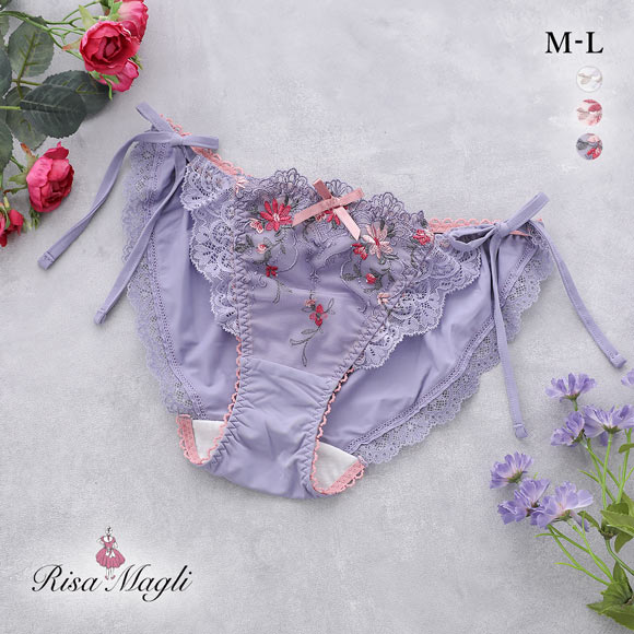 リサマリ フィオナ サイドリボンショーツ Risa Magli