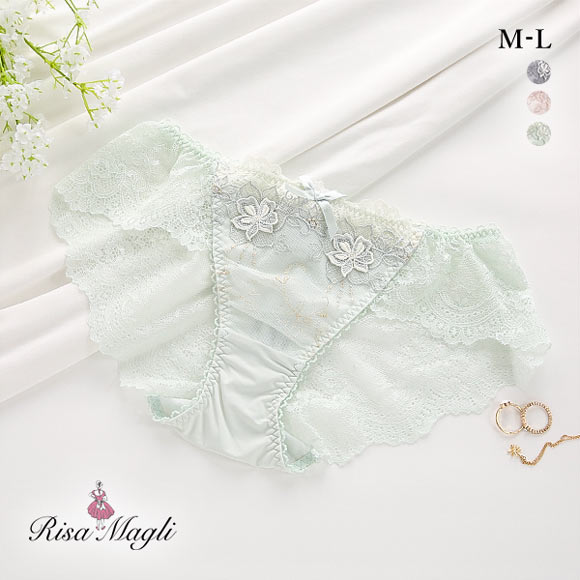 リサマリ Risa Magli マデリン スタンダード レースショーツ バックレース 単品