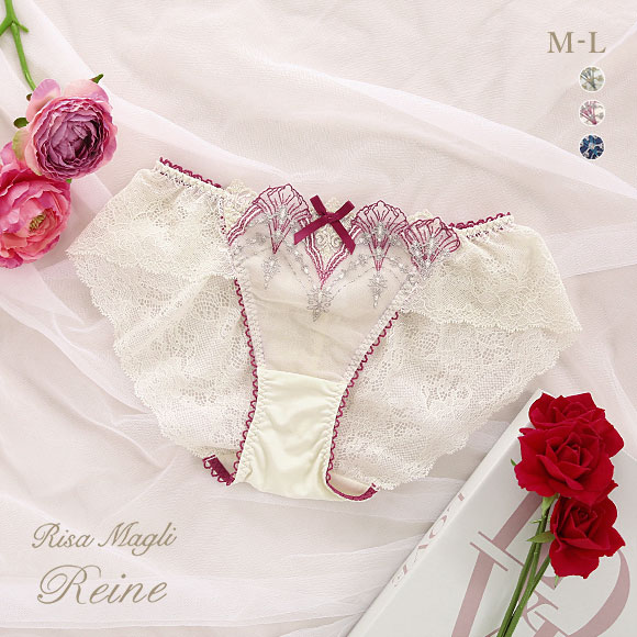 リサマリ レーヌ シェール レースショーツ バックレース ノーマル Risa Magli Reine