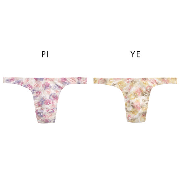 ナルズ パステルローズ ジェンダーレス Tバック ビキニ 男女兼用 ショーツ 前とじ Nars