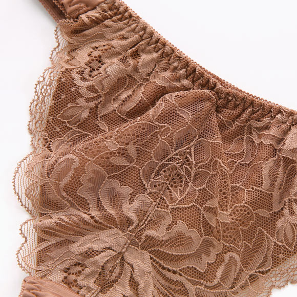 ビーオーエヌ bon 脇高ノンワイヤーブラ とろRich シリーズ ショーツ Tバック M L 単品