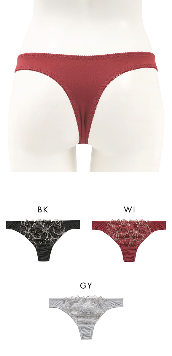 ビーオーエヌ エレガンスフラワー カシュクール シリーズ ショーツ Tバック M L LL 大きいサイズ bon