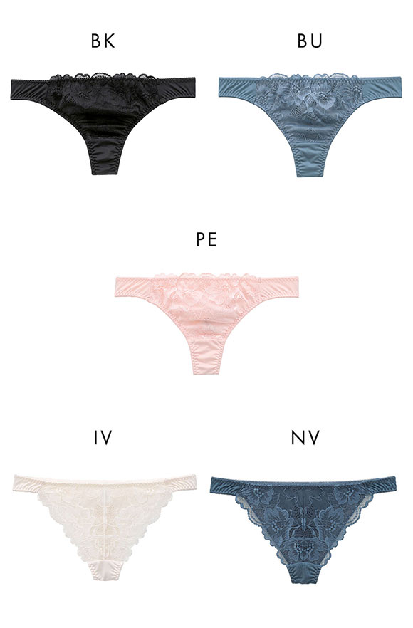 ビーオーエヌ 脇スッキリバストメイクブラ フラワーレーシーカシュクールシリーズ Tバック bon