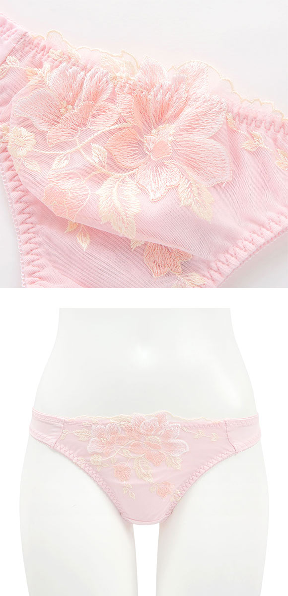 ビーオーエヌ ペールフラワー シリーズ ショーツ Tバック M L LL 単品 大きいサイズ bon