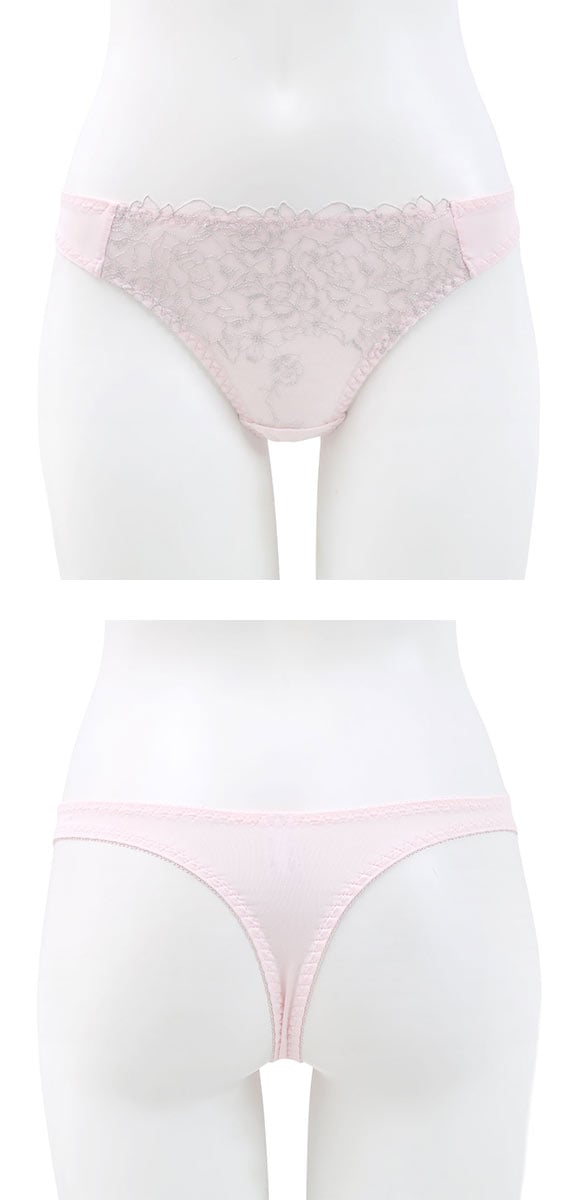 ビーオーエヌ 大輪のバラ シリーズ ショーツ Tバック M L LL 単品 大きいサイズ バックレース bon