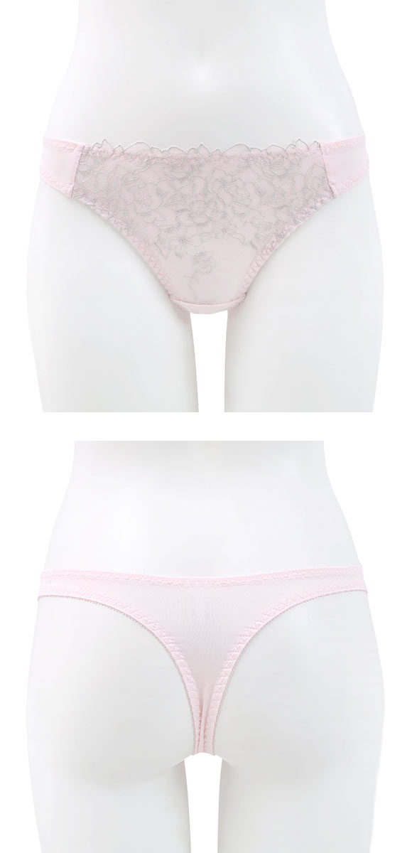 ビーオーエヌ 大輪のバラ シリーズ ショーツ Tバック M L LL 単品 大きいサイズ バックレース bon