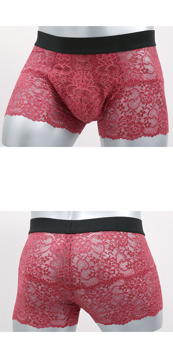 REVEC ストレッチレース 総レース BOXER ボクサー ML メンズ