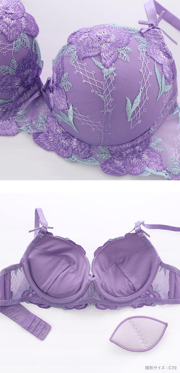 ロイヤルローズ ブラジャー ショーツ セット Tバック 3点セット BCDEF