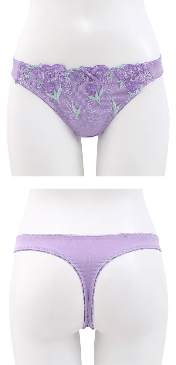 ロイヤルローズ ブラジャー ショーツ セット Tバック 3点セット BCDEF 大きいサイズ