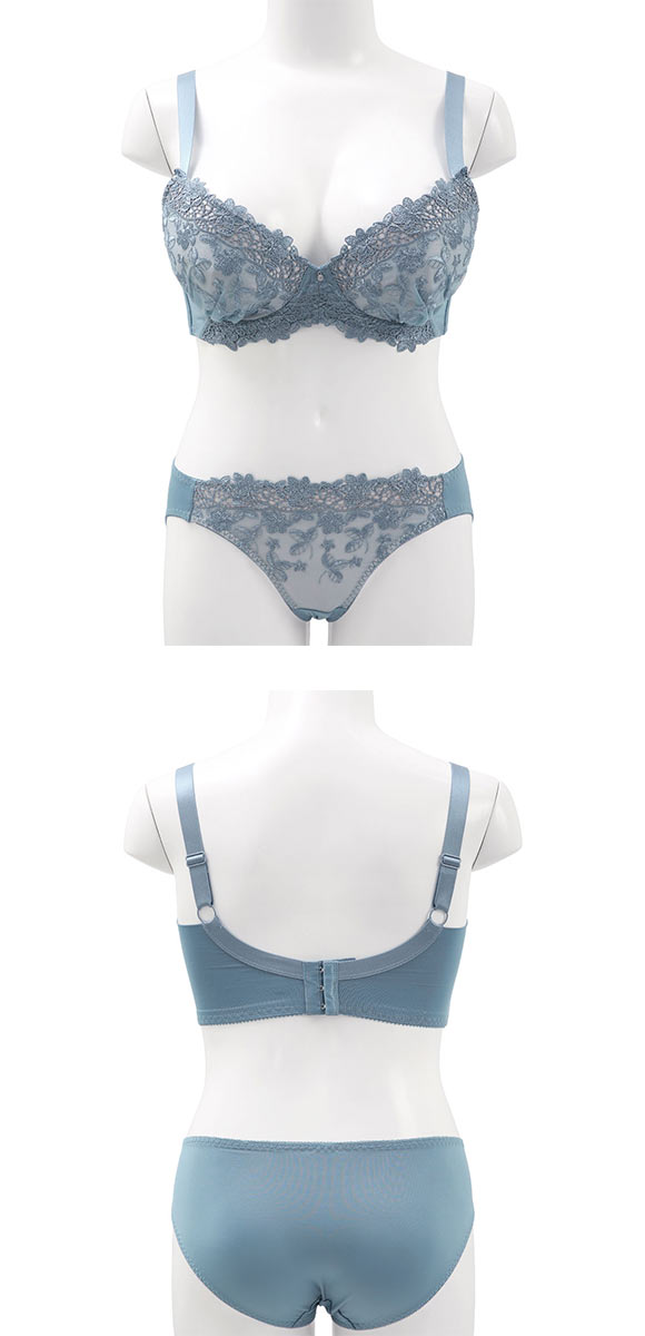 ビーオーエヌ bon 脇スッキリバストメイクブラ ケミカルフラワー カシュクール シリーズ 脇高 ブラジャー ショーツ セット GHI 大きいサイズ 脇すっきり 脇肉