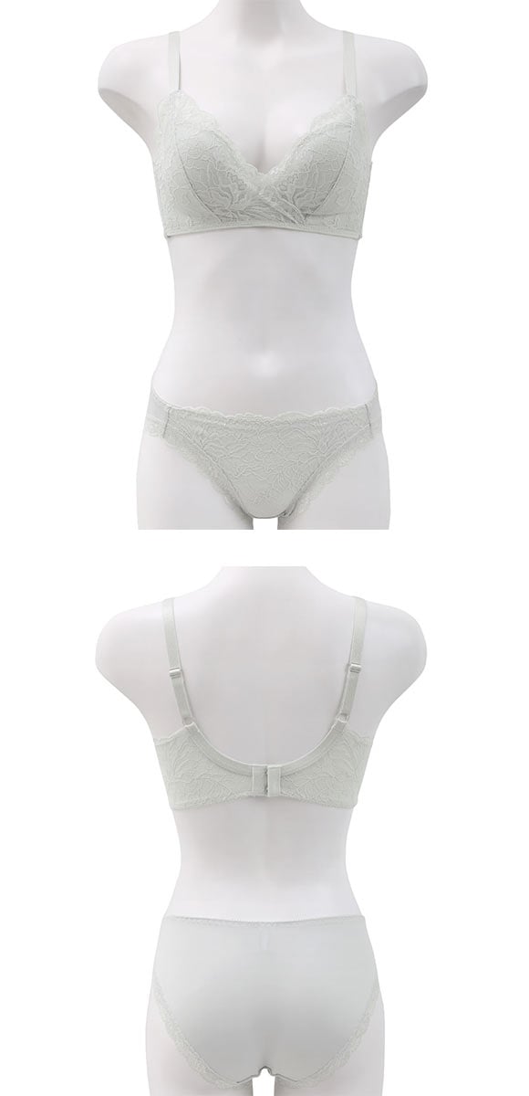 ビーオーエヌ 脇高ノンワイヤーブラ とろRich シリーズ ブラジャー ショーツ セット BCDEF 脇肉 大きいサイズ bon