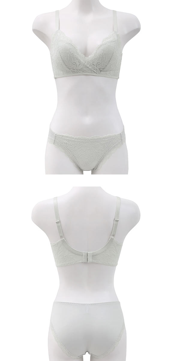 ビーオーエヌ 脇高ノンワイヤーブラ とろRich シリーズ ブラジャー ショーツ セット BCDEF 脇肉 大きいサイズ bon