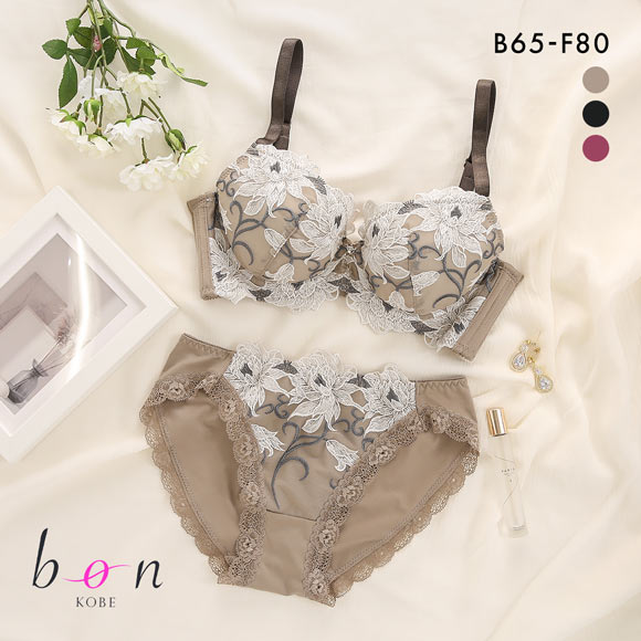 ビーオーエヌ 美胸 脇寄せ バストメイクブラ エレガンスローズ