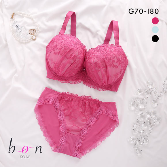 ビーオーエヌ 美胸 脇寄せ バストメイクブラ ローズレース シリーズ