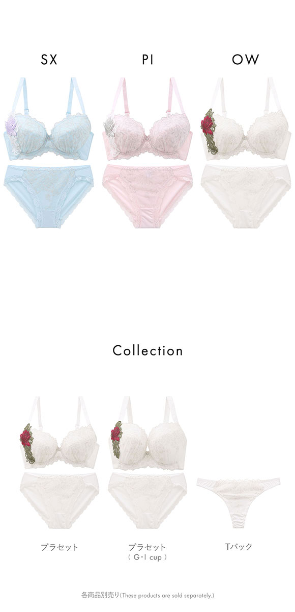 ビーオーエヌ 美胸 脇寄せ バストメイクブラ 大輪のバラ シリーズ ブラジャー ショーツ セット BCDEF 脇すっきり 脇高 脇肉 bon