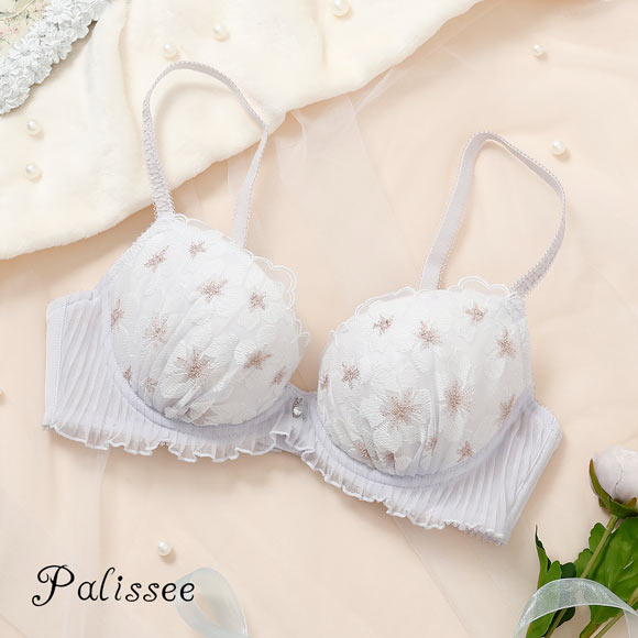 パリーゼ ラピュセル ブラジャー GH 大きいサイズ プリーツ Palissee