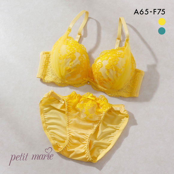 プチマリー フラワーチュール ブラセット ABCDEF ブラジャー