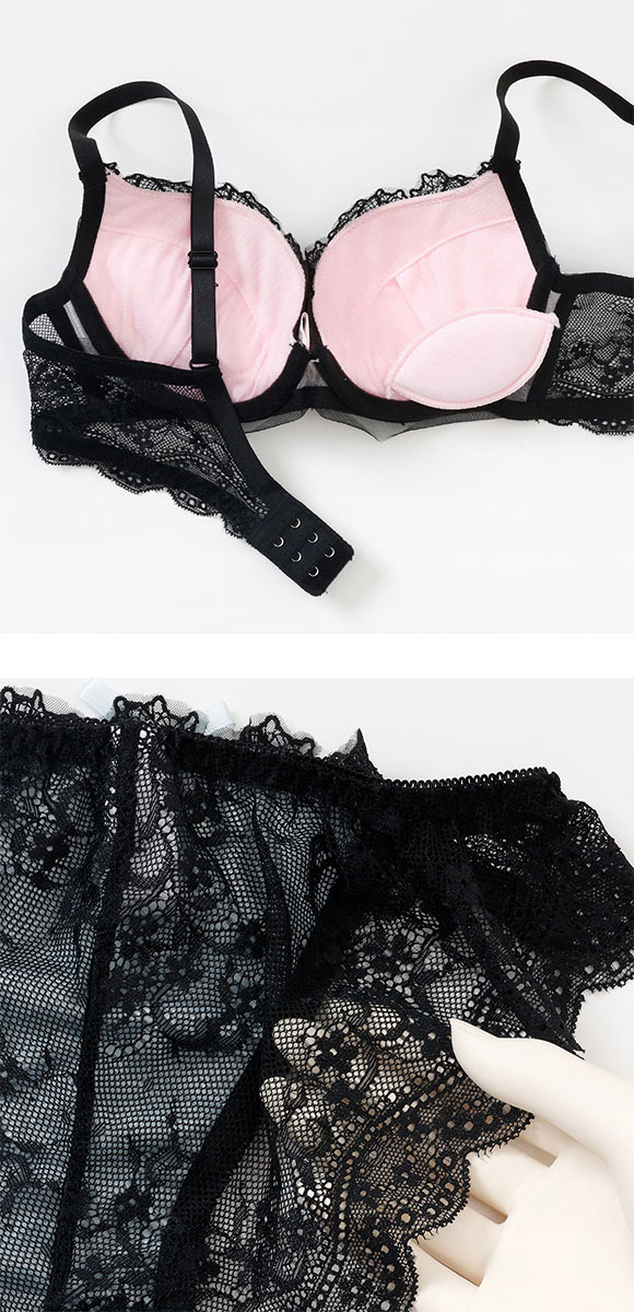 プチマリー リボンノクターン ブラセット ABCDEF ブラジャー ショーツ