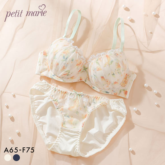 KUKA stella ブラジャー・ショーツ　新宿LUMINE購入 プチマリー シアーレモネード ブラセット ABCDEF ブラジャー ショーツ