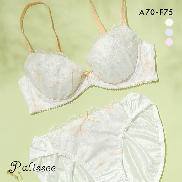 パリーゼ Palissee クレールフルール ブラジャー ショーツ セット ナイスフィット ABCDEF