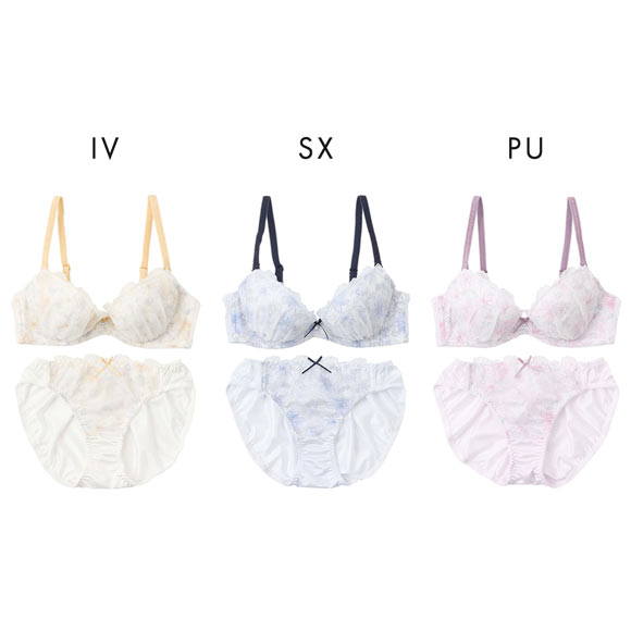 パリーゼ Palissee クレールフルール ブラジャー ショーツ セット ナイスフィット ABCDEF