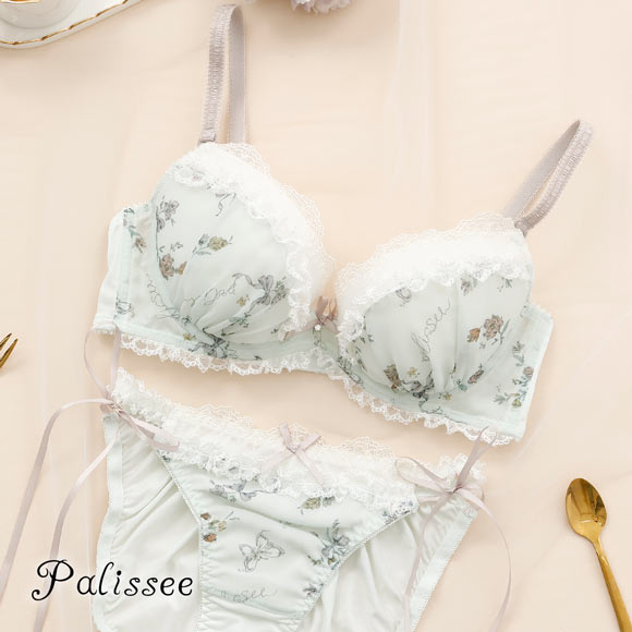 パリーゼ クラシカルガーリー ブラセット サイドリボン ABCDEF