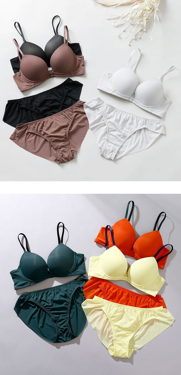 パリーゼ 華奢Tブラ ブラジャー ショーツ セット ひびきにくい モールドカップ ABCDEF Palissee Mia Lingerie