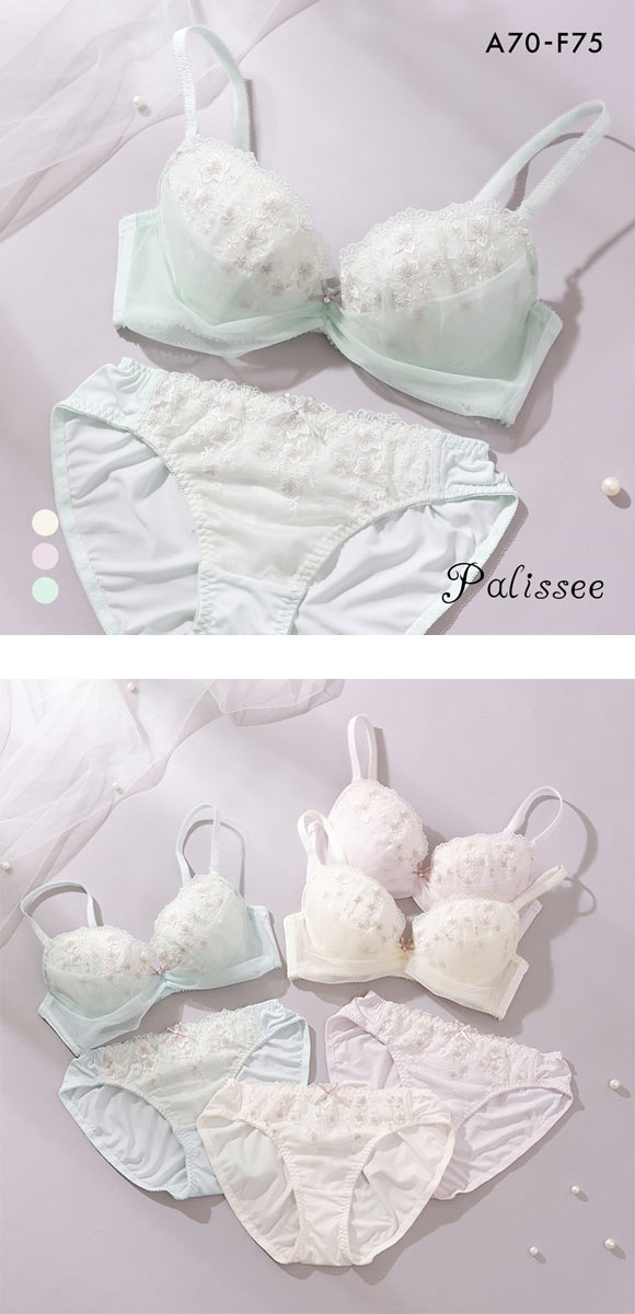 パリーゼ シュシュフルール ブラセット ABCDEF ブラジャー ショーツ