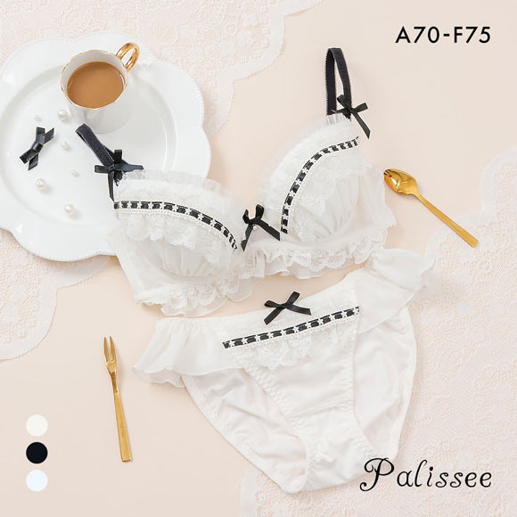 パリーゼ ジェラートフリルレース ブラセット ナイスフィット ABCDEF