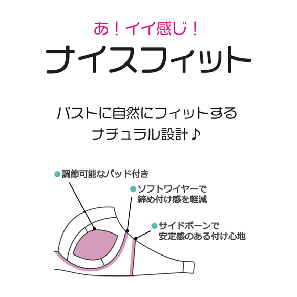 パリーゼ ロゼットリボン ブラジャー ショーツ セット ナイスフィット フリル ABCDEF Palissee