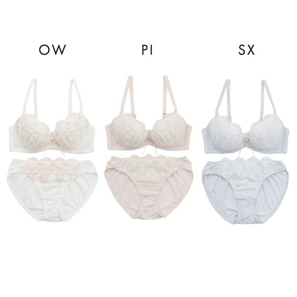 パリーゼ シェリーフルール ブラセット ABCDEF ブラジャー ショーツ セット 自然にバストをメイク ナイスフィット Palissee