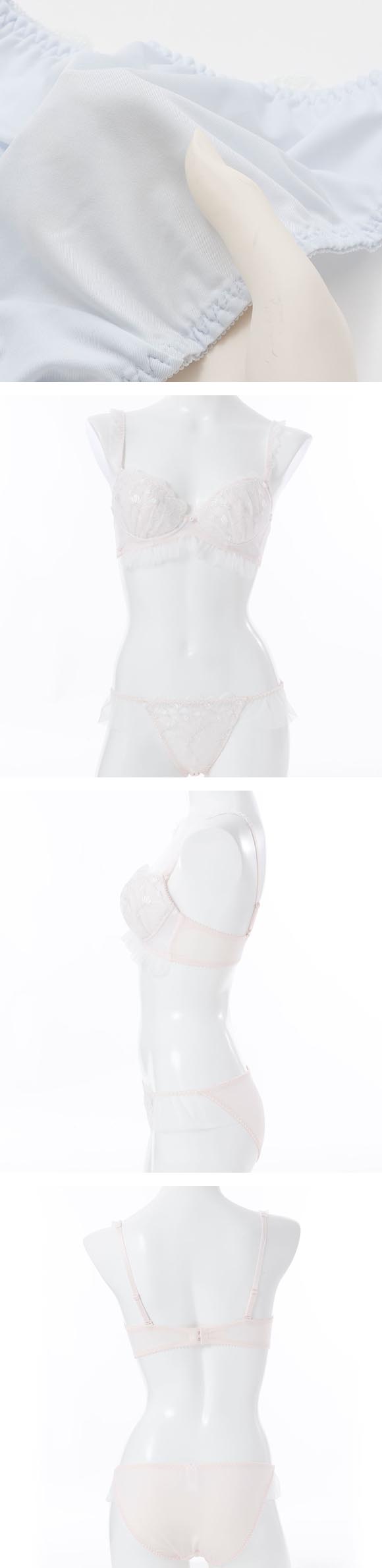 パリーゼ マーメイドシェル ブラセット ABCDEF ブラジャー ショーツ セット ナイスフィット まる胸 Palissee