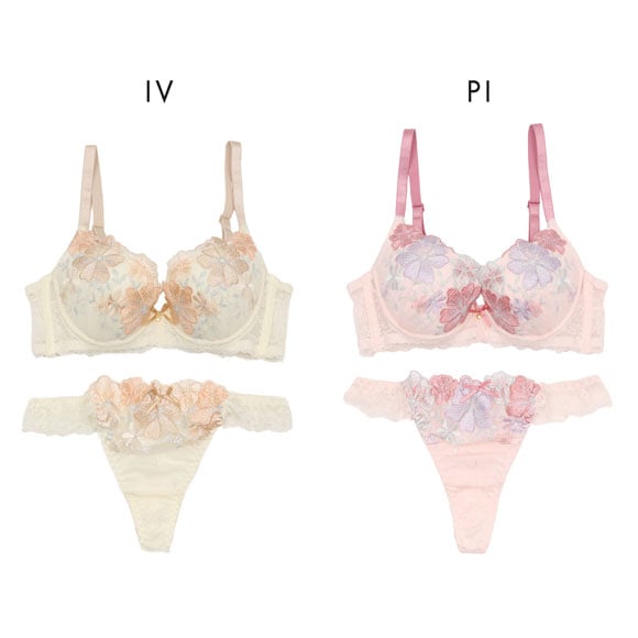 スパークス SPARKS 脇高 ブラジャー ショーツ セット ABCDEF 谷間 盛りブラ Tバックショーツ バックレース
