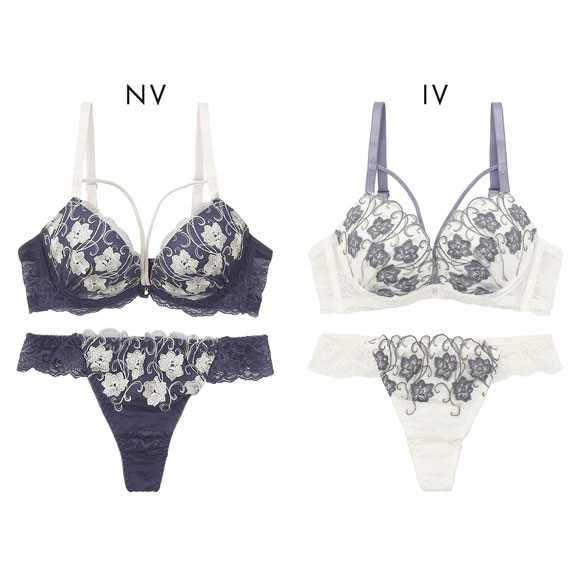 スパークス バイカラーフラワーコード ショーツ セット Tバック