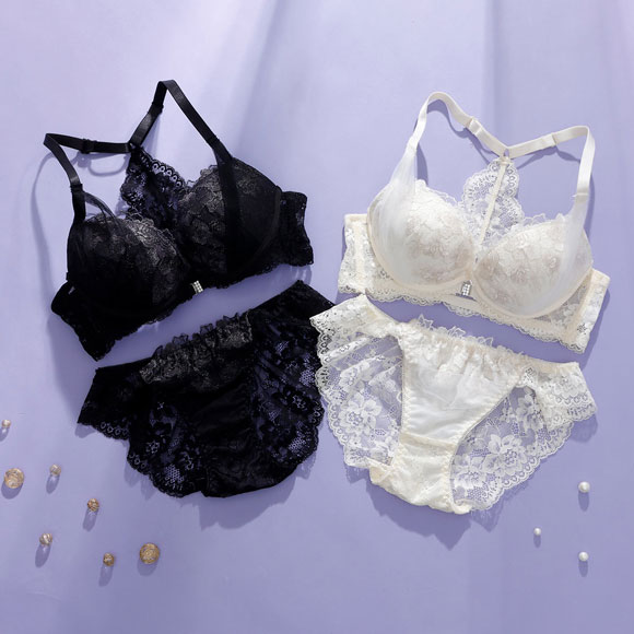 スパークス フロントホック背中見せ ブラジャー ショーツ セット