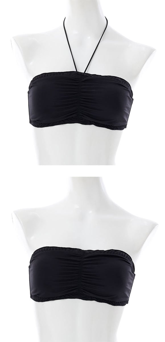 スパークス ストラップアレンジバンドゥブラ ブラジャー ノンワイヤー ホルターネック チューブブラ 背中見せ SML SPARKS