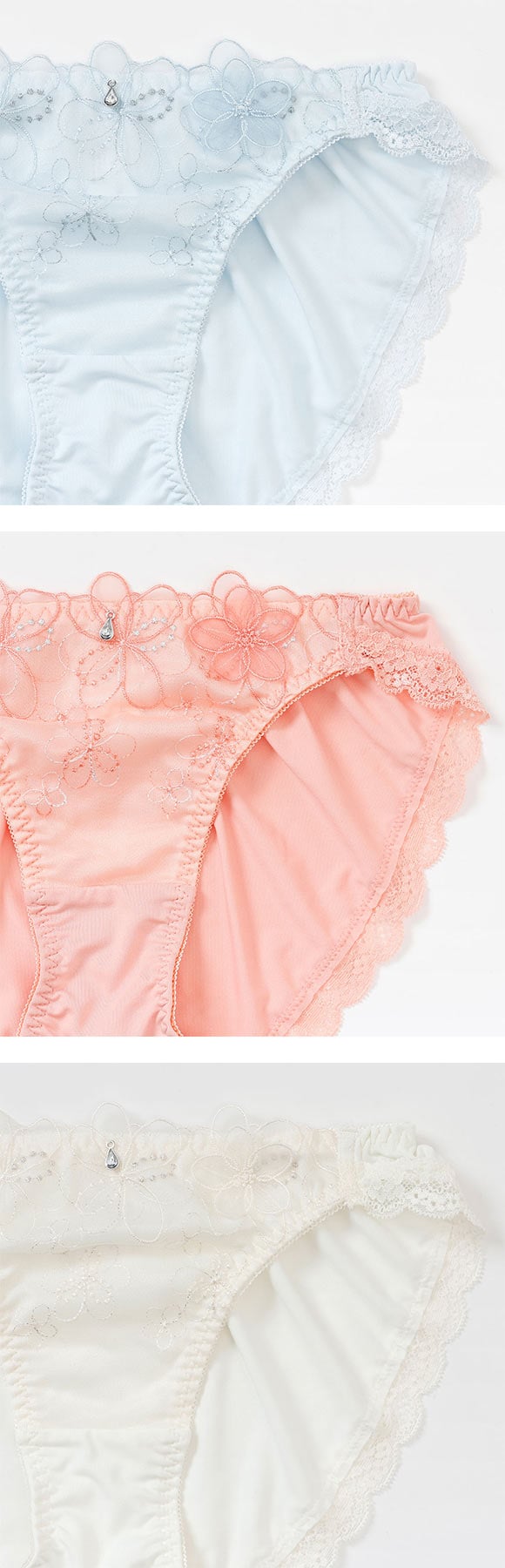 パリーゼ ブーケアップリケ ショーツ ノーマル スタンダード ML Palissee