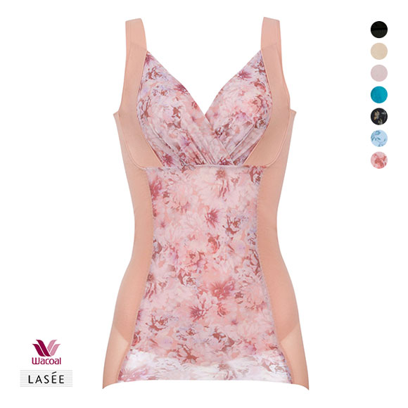 ワコール Wacoal ラゼ LASEE 着やせグラマラス スキニーベール キャミシェイパー 補正下着 ボディシェイパー