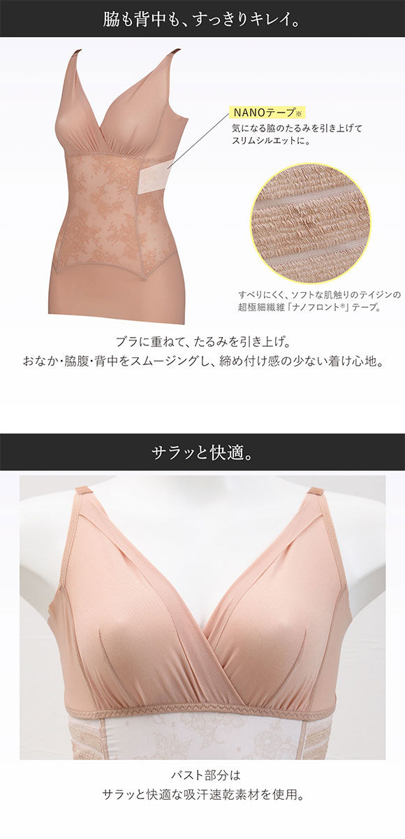 ワコール Wacoal SUHADA 肌リフト ボディスーツ ARA124 クイーンサイズ 大きいサイズ 補正下着 補整