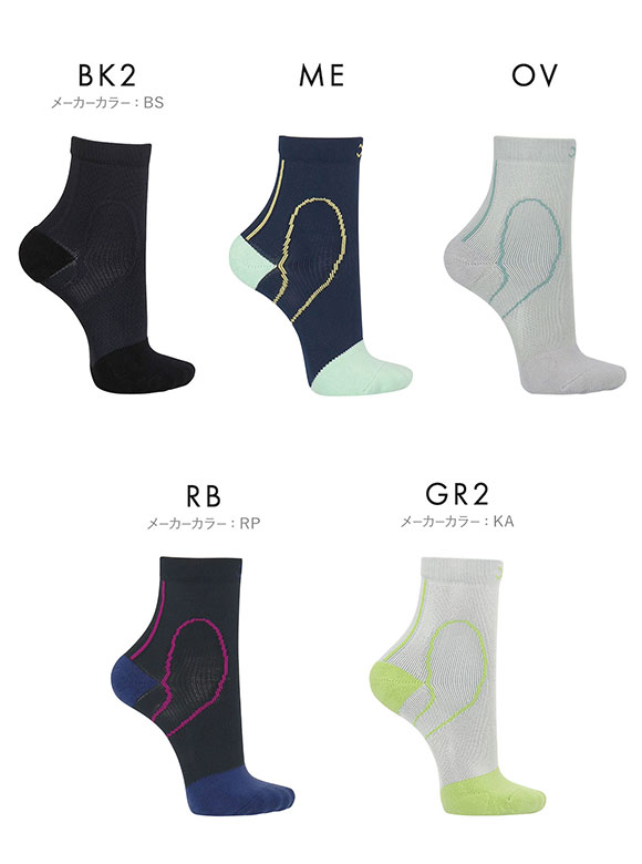 ワコール Wacoal シーダブリューエックス CW-X PARTS 男女兼用サポートソックス ショートタイプ 靴下