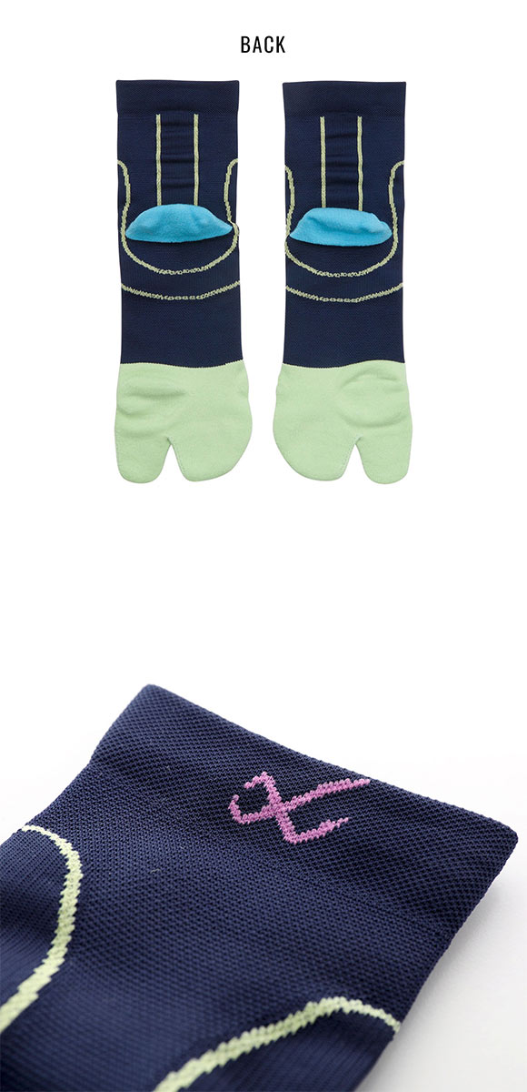 ワコール Wacoal シーダブリューエックス CW-X PARTS 男女兼用 足袋ソックス ショートタイプ BCR620